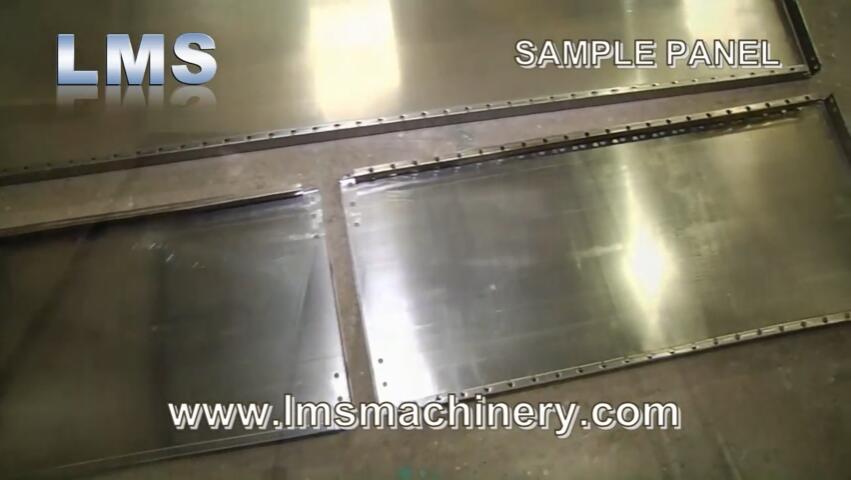 supermarket shelf panel making machine